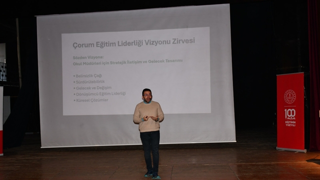 Çorum'da Eğitim Yöneticileri Zirvesi Toplantısı düzenlendi