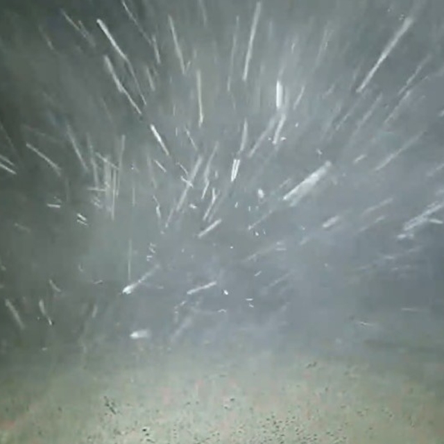 Kayseri-Kahramanmaraş kara yolu araç trafiğine kapatıldı