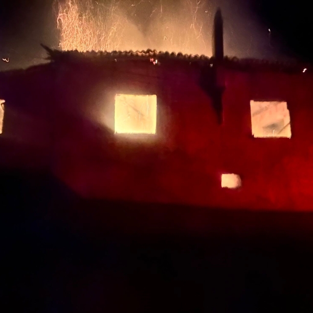 Bilecik'te korkutan yangın