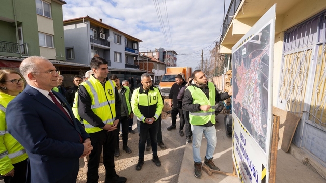 Sarnıç'ta içme suyu yatırımı hızla ilerliyor