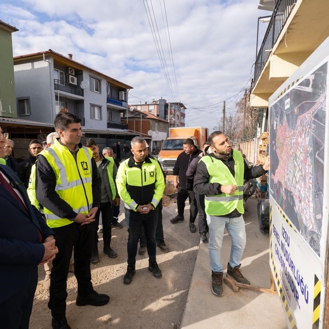Sarnıç'ta içme suyu yatırımı hızla ilerliyor