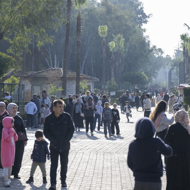 Tarsus Doğa Parkı yarıyıl tatilinde binlerce ziyaretçiyi ağırlıyor