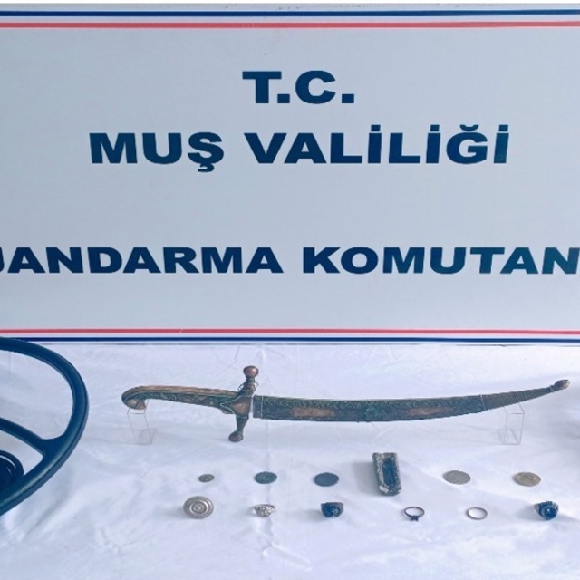 Muş'ta tarihi eser kaçakçılığı