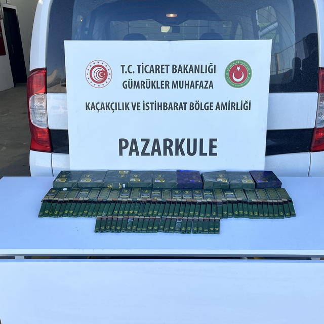Pazarkule Sınır Kapısı'nda elektronik sigaralara gizlenmiş likit esrar ele...
