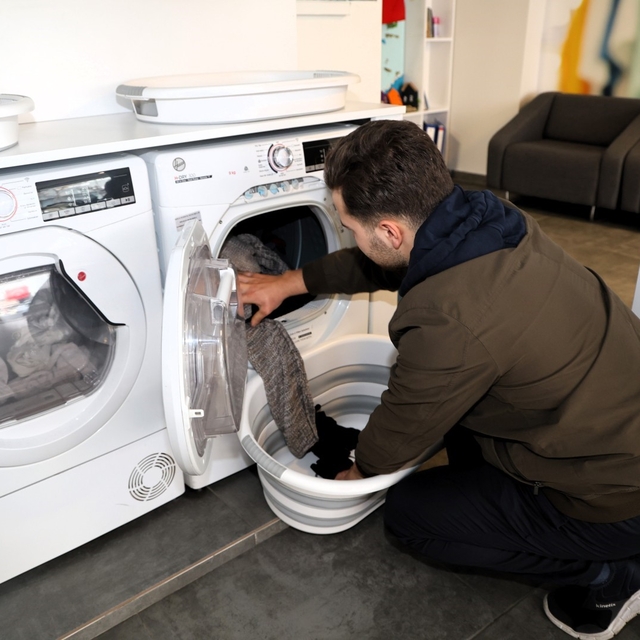 Üniversite öğrencilerine ücretsiz çamaşırhane hizmeti