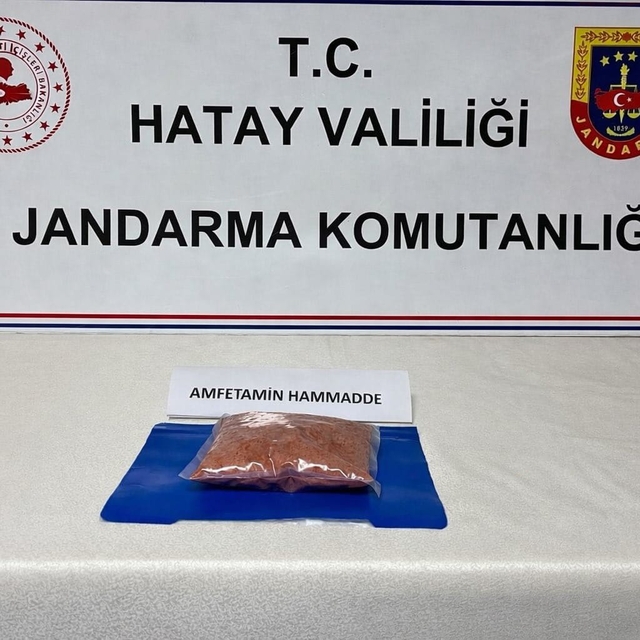 İskenderun ilçesinde 500 gram sentetik uyuşturucu ele geçirildi