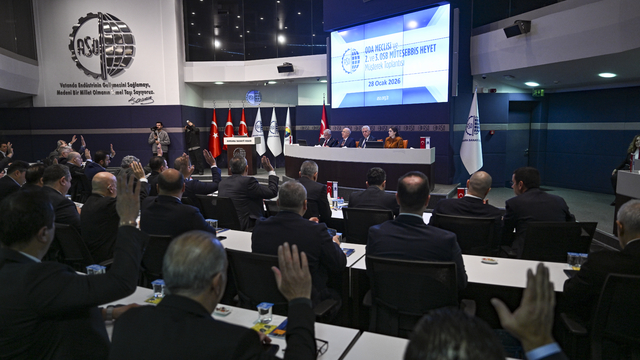 ASO Başkanı Ardıç, Odanın ocak ayı meclis toplantısında konuştu: