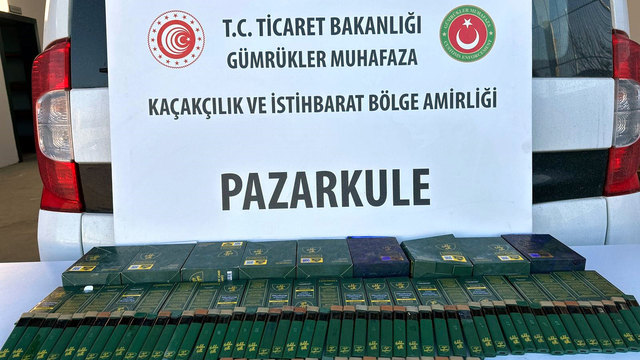 Pazarkule'de likit esrar dolu kaçak elektronik sigaralar ele geçirildi; 1 gözaltı