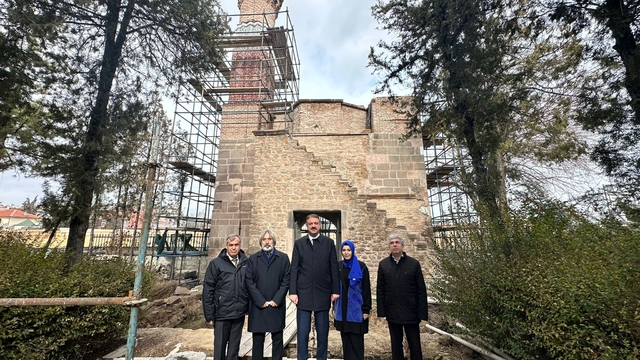 Vakıflar Genel Müdürü Aksu, Konya'da restorasyon çalışmalarını inceledi