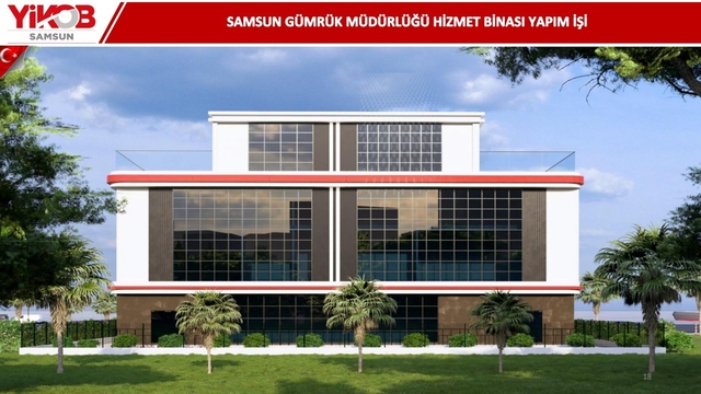 Samsun'da gümrük altyapısına 68,5 milyon liralık yeni yatırım
Samsun Gümrük Müdürlüğü'nün yeni hizmet binası için ilk kazma vuruluyor