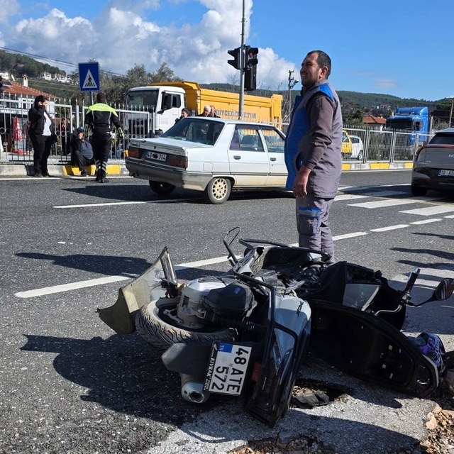 Ula'da trafik kazası: 1 yaralı