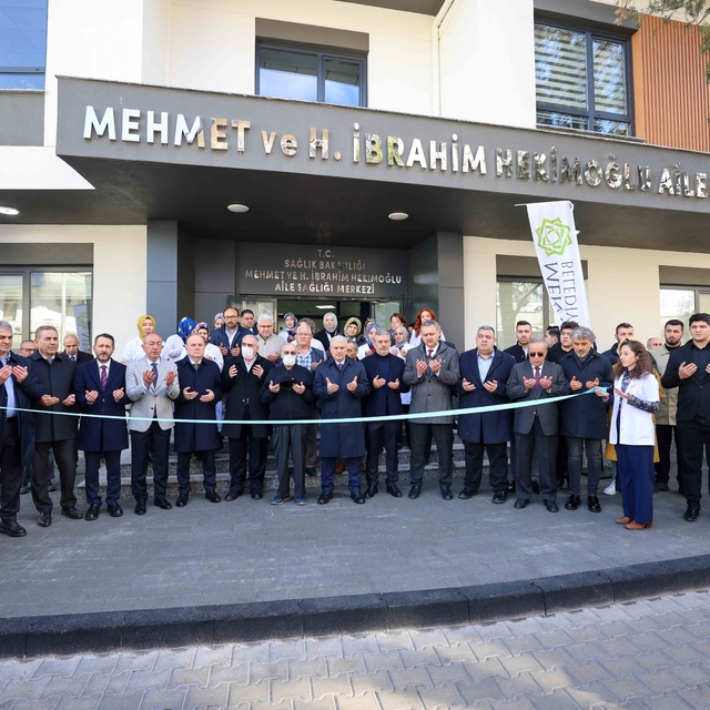 Meram'da 21 bin kişiye hizmet verecek sağlık üssü hizmete girdi