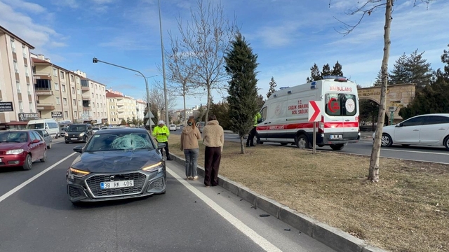 Nevşehir'de otomobilin çarptığı yaya öldü