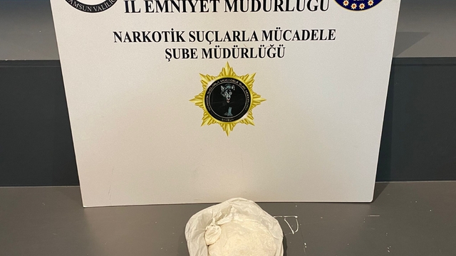 Samsun'da uyuşturucu operasyonunda yakalanan tırın sürücüsü tutuklandı