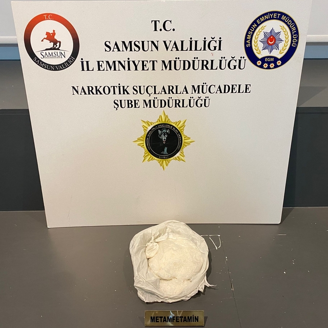 Samsun'da uyuşturucu operasyonunda yakalanan tırın sürücüsü tutuklandı