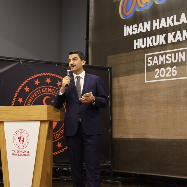 Samsun'da 10. Tematik Kış Kampı "İnsan Hakları ve Hukuk" temasıyla başladı