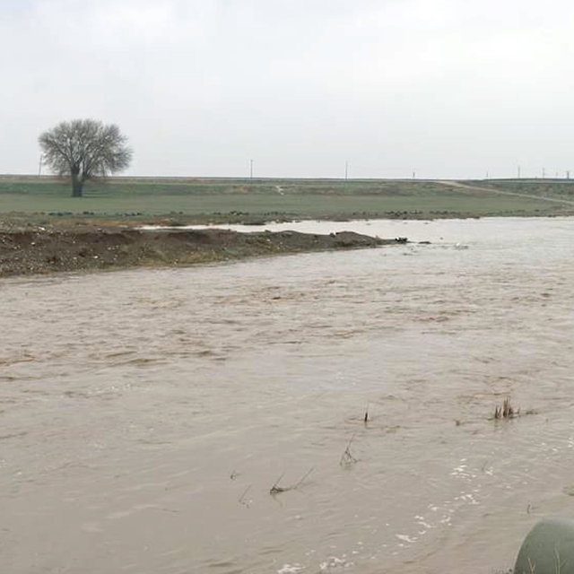 Araban Ovası'nda sağanak etkili oldu