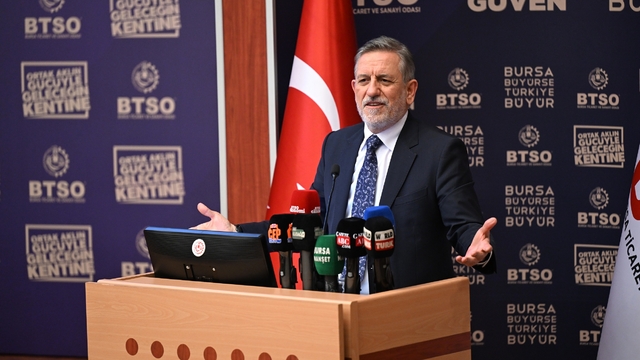 BTSO Yönetim Kurulu Başkanı Burkay, Lojistik Teknopark projesini anlattı: