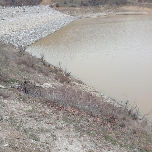 Denizli'de göletlerin doluluk oranları yağışlara rağmen istenilen seviyeye...