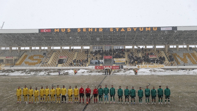 TFF 2. Lig: Muş Spor Kulübü: 1 -  Kırklarelispor: 0