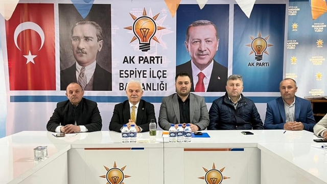 AK Parti Giresun Milletvekili Elmas'tan ilçelere ziyaret