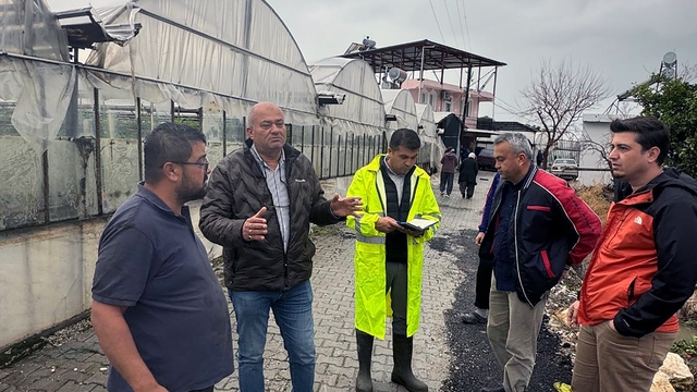 Muğla Büyükşehir'den Seydikemer Kumluova'da yaşanan afet sonrası inceleme