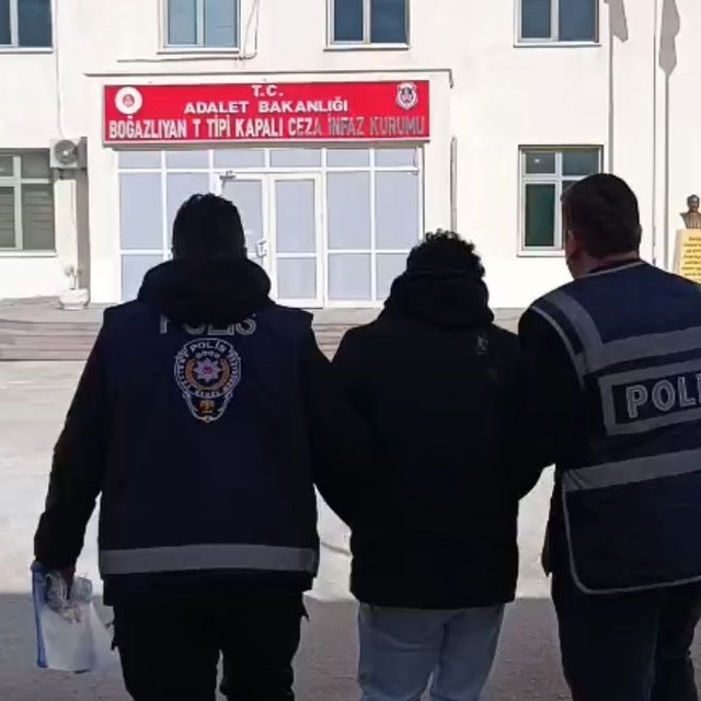 Yozgat'ta 16 yıl 2 ay hapis cezası bulunan firari yakalandı