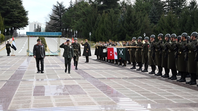 Kara Kuvvetleri Komutanı Orgeneral Tokel, BAE'li mevkidaşı Hallami ile bir araya geldi