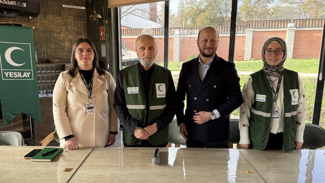 Yeşilay Karabük Şube Başkanı Ustaoğlu, gazetecilerle buluştu