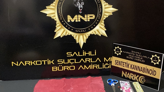 Manisa'da uyuşturucuyla yakalanan 2 şüpheli tutuklandı