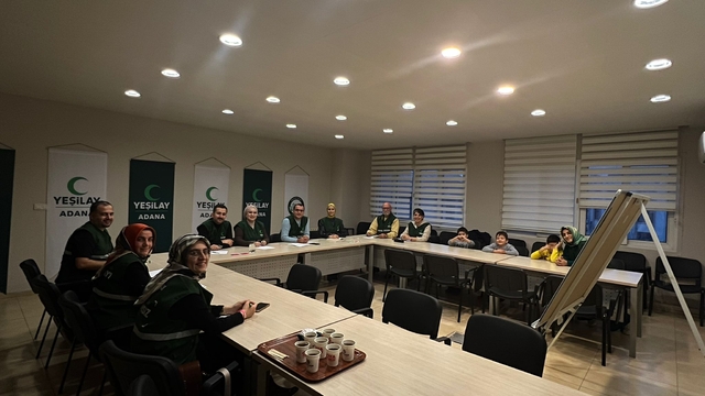 Adana'da Yeşilay Haftası'na yönelik koordinasyon toplantısı düzenlendi