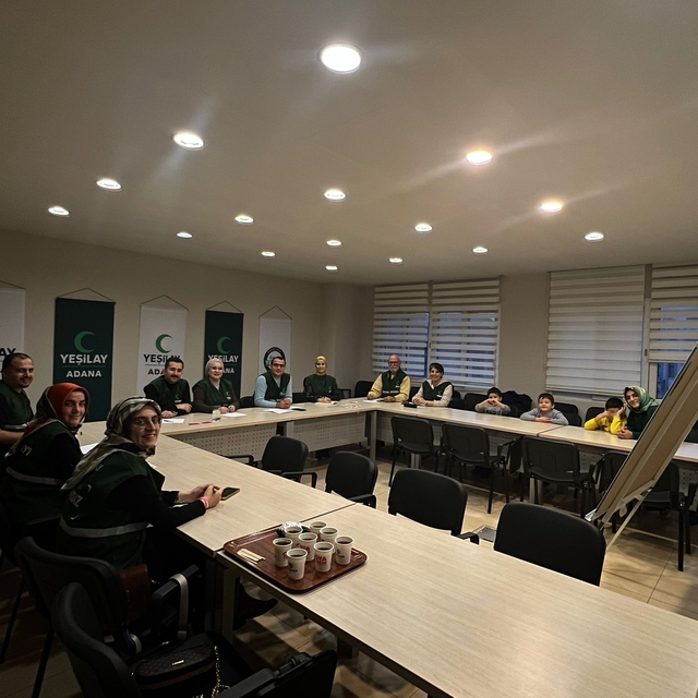 Adana'da Yeşilay Haftası'na yönelik koordinasyon toplantısı düzenlendi