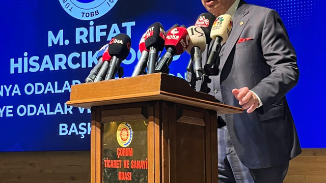 Hisarcıklıoğlu: Çorum, 12'nci büyük ihracatçı şehir haline geldi