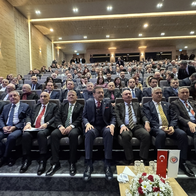 TOBB Başkanı Hisarcıklıoğlu Çorum'da konuştu:
