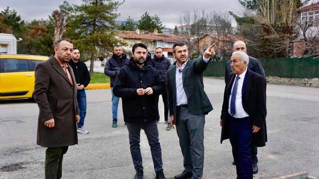 Milletvekili Cem Şahin, Karabük Belediyesi'nin çalışmalarını yerinde inceledi