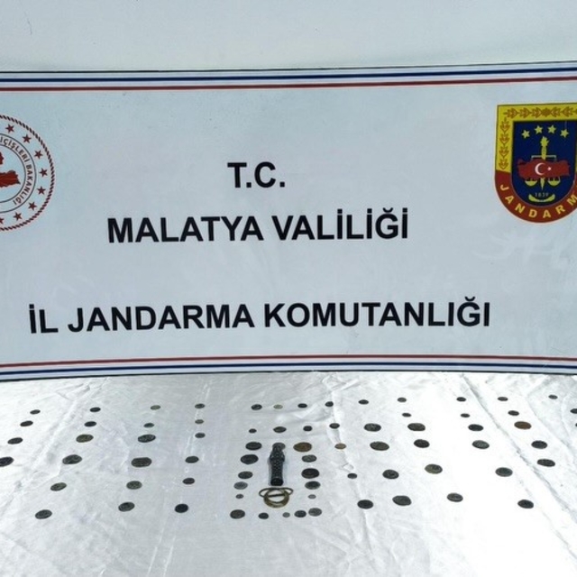 Malatya'da tarihi eser operasyonu