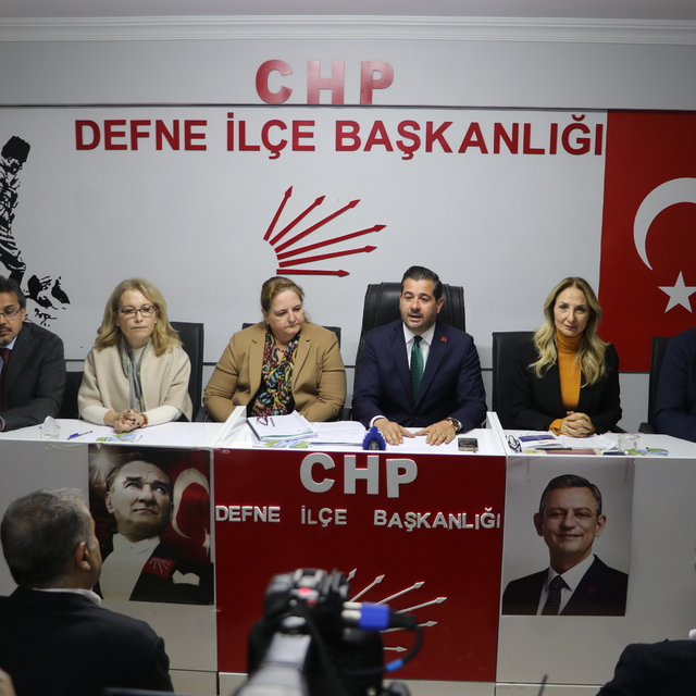 CHP Genel Başkan Yardımcısı Bihlun Tamaylıgil, Hatay'da konuştu: