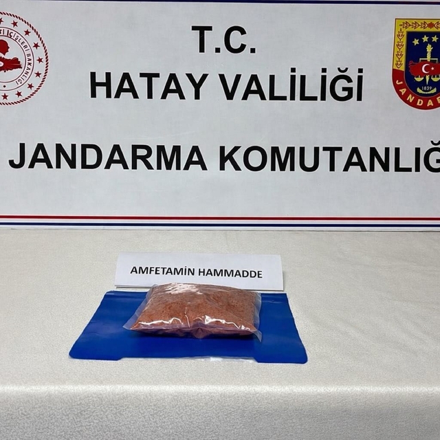 İskenderun'da Jandarmadan uyuşturucu operasyonu