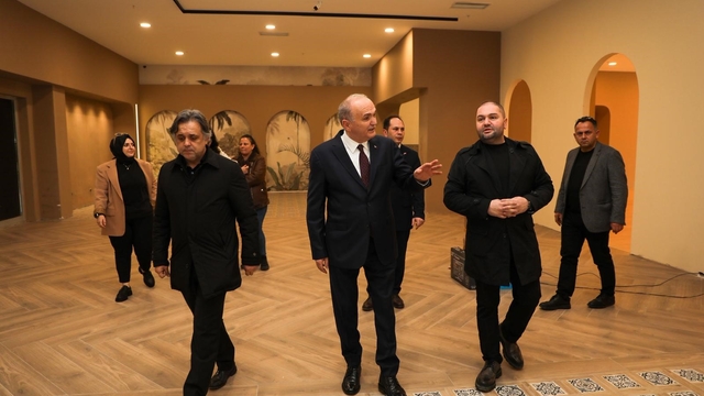 100 kişi kapasiteli olacak Bilim Merkezi Kütüphanesi'nde sona doğru