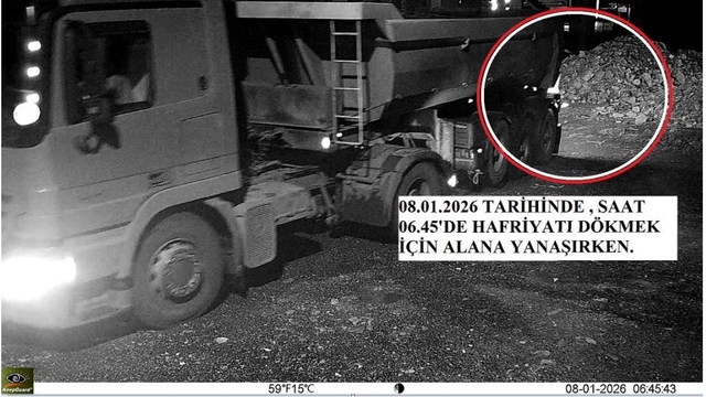 Kocaeli'de kaçak döküm yapan firmaya "foto-kapan" tespitiyle ceza