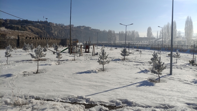 Ardahan'da Sibirya soğukları hayatı olumsuz etkiliyor