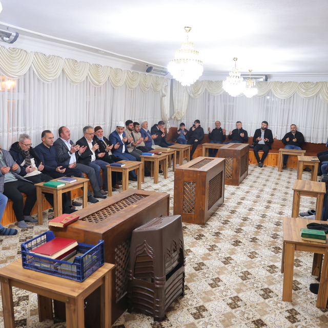 Bayburt'ta kış akşamlarında mukabele geleneği yaşatılıyor