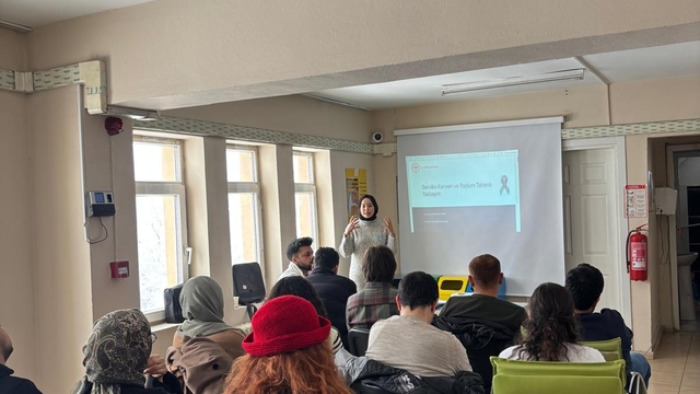 Malazgirt'te Serviks Kanseri Farkındalık Ayı dolayısıyla etkinlik düzenlendi