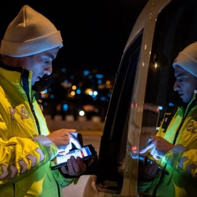 Bilecik'te şehirlerarası otobüslere sivil trafik denetimi