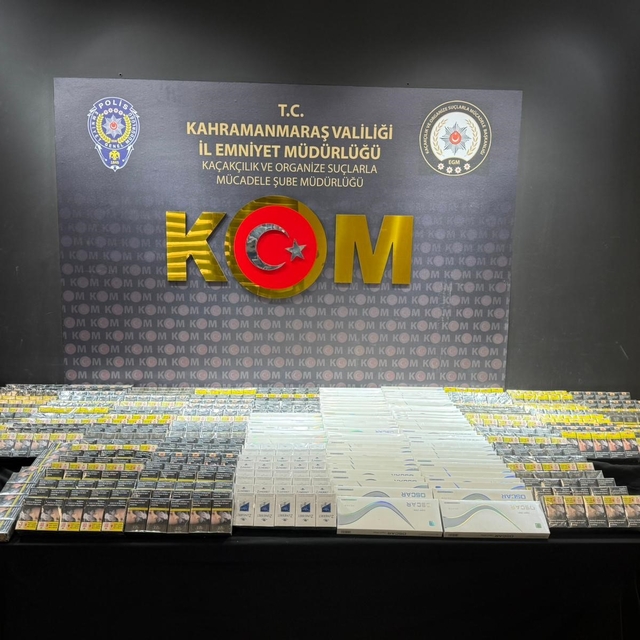 Kahramanmaraş'ta kaçakçılık operasyonları: 10 şahsa işlem yapıldı