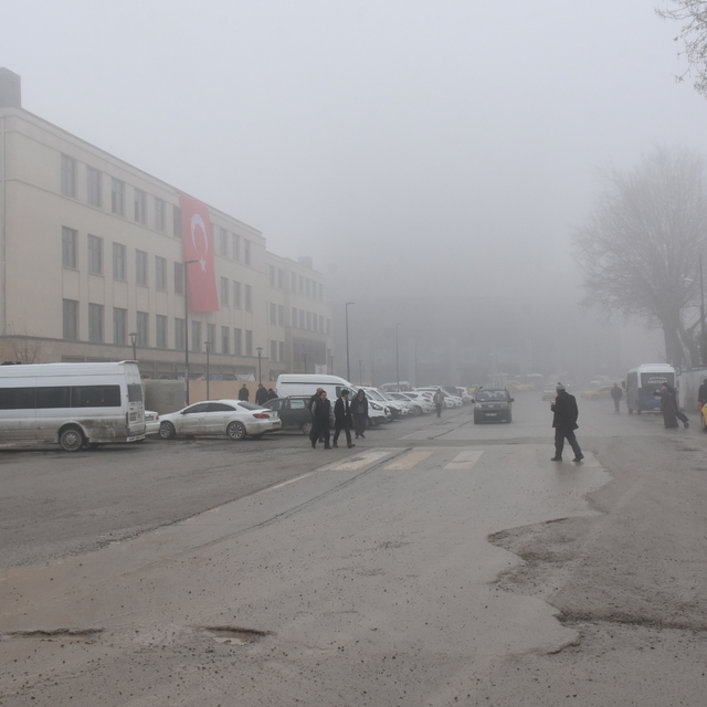 Malatya'da sis etkili oldu