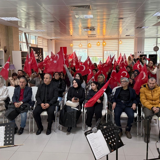 Bafra Gençlik Merkezinde "Kış Konseri" düzenlendi