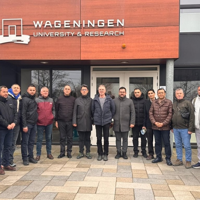 ÇOMÜ heyetinden Wageningen Üniversitesi ve Araştırma Merkezi'ne ziyaret
