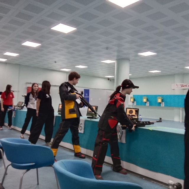 Aydın'da Havalı Silahlar İl Şampiyonası düzenlendi