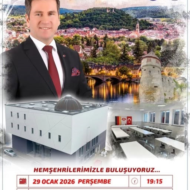 Başkan Tatık, Almanya'daki Tavaslı gurbetçilerle buluşuyor